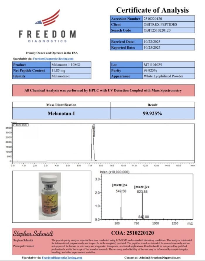MT1101025-purity-768x978 Where to Buy MT-1 10mg USA – Trusted Peptide Suppliers and Quality Sources