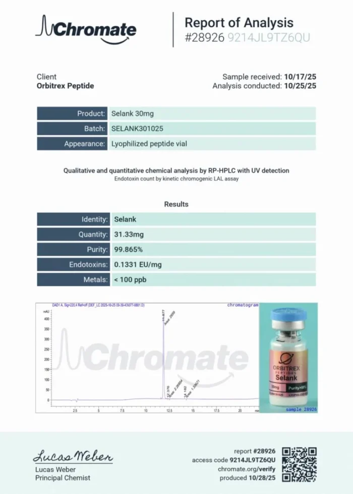Selank 30mg